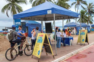 LIMPURB PROMOVE TRABALHO DE EDUCAÇÃO AMBIENTAL NA PRAIA DE PIATÃ