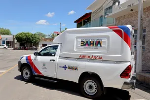 GOVERNO DO ESTADO ENTREGA NOVA AMBULÂNCIA PARA REFORÇAR ASSISTÊNCIA À POPULAÇÃO DE CATURAMA