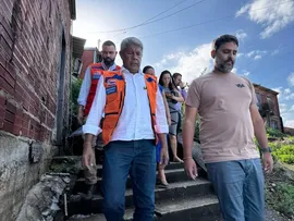 GOVERNADOR VISITA CIDADES BAIANAS AFETADAS PELAS CHUVAS