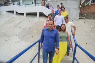 PREFEITURA DE SALVADOR ENTREGA CONTENÇÃO DE ENCOSTA NO ALTO DA TEREZINHA E CHEGA A 545 ÁREAS DE RISCO PROTEGIDAS