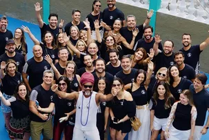 THE LATVIAN PROMOVE EXPERIÊNCIA EXCLUSIVA NO CANDYALL GUETTO SQUARE PARA ASSOCIADOS