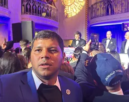 DEPUTADO DIEGO CASTRO PARTICIPA DO BAILE DE POSSE DE DONALD TRUMP EM WASHINGTON