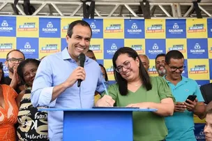ANA PAULA ASSUME PREFEITURA DE SALVADOR APÓS VIAGEM DE BRUNO REIS