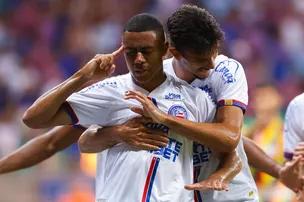 BAHIA DOMINA E GOLEIA SAMPAIO CORRÊA PELA COPA DO NORDESTE
