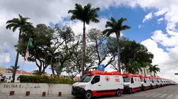 BAHIA RECEBE MAIS 80 AMBULÂNCIAS DO SAMU PARA COBERTURA EM 73 CIDADES