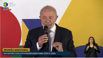 LULA DIZ QUE NENHUM MINISTRO DEVE TOMAR MEDIDAS QUE COLOQUEM GOVERNO EM SITUAÇÃO DELICADA