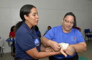 GUARDA MUNICIPAL OFERECE PALESTRA GRATUITA DE PRIMEIROS SOCORROS À COMUNIDADE