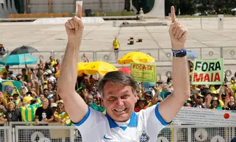 BOLSONARO CONVOCA POPULAÇÃO PARA ATO CONTRA LULA