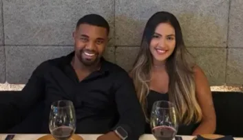 DAVI BRITO COMEMORA UM MÊS DE NAMORO E SE DECLARA PARA NAMORADA: 'MINHA SORTE SEMPRE FOI VOCÊ'