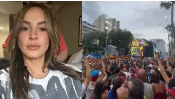 CLAUDIA LEITTE É VAIADA NA ABERTURA DO CARNAVAL; SAIBA DETALHES