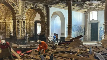 BRUNO REIS LAMENTA DESABAMENTO DE PARTE DO FORRO DA IGREJA DE SÃO FRANCISCO E SE SOLIDARIZA COM VÍTIMAS