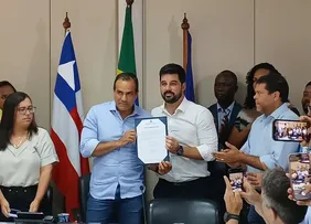 NOVO SECRETÁRIO DA SEMOB, PABLO SOUZA, TOMA POSSE NO PALÁCIO THOMÉ DE SOUZA