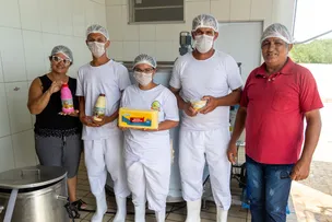 LEITE DA AGRICULTURA FAMILIAR É TRANSFORMADO EM NOVOS PRODUTOS NO LATICÍNIO DE CATURAMA
