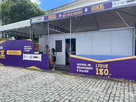 TENDAS 'OXE, ME RESPEITE' DE ACOLHIMENTO A MULHERES EM SITUAÇÃO DE VIOLÊNCIAS SÃO INSTALADAS NO PELOURINHO E EM ONDINA