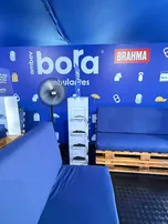 "BORA AMBULANTES" DA AMBEV AMPLIA SUPORTE AOS AMBULANTES COM PONTOS PARA HIDRATAÇÃO E BANHO