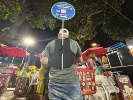 OUVIDORIA ITINERANTE DA SECRETARIA DA SEGURANÇA PÚBLICA REALIZA PESQUISAS DURANTE CARNAVAL 2025