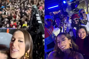 ANITTA PARTICIPA DE TRIO DE BAIANA SYSTEM E DIZ: "NUNCA FUI TÃO FELIZ"