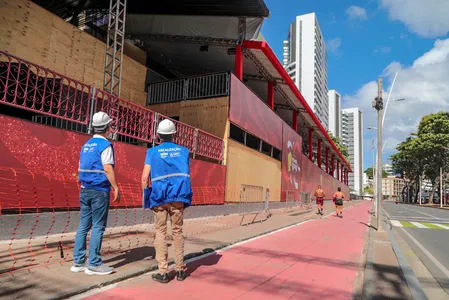 SEDUR INTENSIFICA VISTORIAS NAS ESTRUTURAS MONTADAS PARA CARNAVAL DE SALVADOR 2025