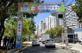 ACESSOS DE VEÍCULOS AOS PORTAIS ELETRÔNICOS CRESCEM 76%, MAS TRÂNSITO TEM MAIS FLUIDEZ