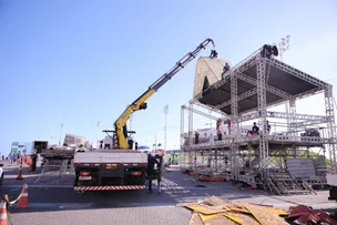 ESTRUTURAS DO CARNAVAL DEVEM SER DESMONTADAS ATÉ O PRÓXIMO DIA 14