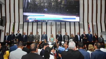ALBA CONCEDE TÍTULO DE 'CIDADÃO BAIANO' AO MINISTRO DO STF DIAS TOFFOLI E AO PROCURADOR-GERAL, PAULO GONET