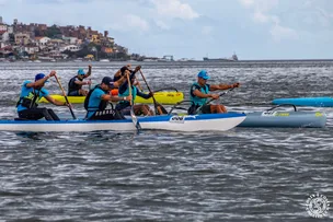 MAIS DE 600 ATLETAS DISPUTAM O CAMPEONATO BRASILEIRO DE CANOAGEM POLNÉSIA EM SALVADOR NESTE FIM DE SEMANA