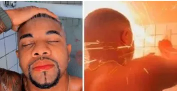 DAVI BRITO MEXE COM FIAÇÃO ELÉTRICA E PASSA POR GRANDE SUSTO; ENTENDA
