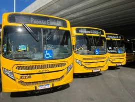 SANTA CRUZ E VALE DAS PEDRINHAS RECEBEM DEZ NOVOS ÔNIBUS COM AR-CONDICIONADO