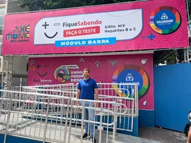 'FIQUE SABENDO': PROCURA POR TESTES DE ISTS AUMENTA EM 17% NO CARNAVAL DE SALVADOR
