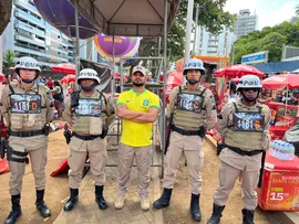 CARNAVAL: DEPUTADO ACOMPANHA AS CONDIÇÕES DE TRABALHO DA PMBA