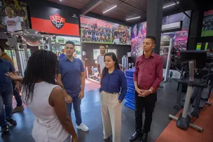 DÉBORA RÉGIS ASSINA PARCERIA COM O VITÓRIA PARA PROMOVER PRÁTICA DE ESPORTES EM LAURO DE FREITAS