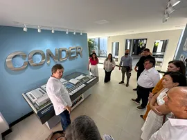 COMITIVA DE BRASÍLIA DESEMBARCA NA CONDER EM BUSCA DE SOLUÇÕES PARA APRIMORAR E AGILIZAR OBRAS PÚBLICAS