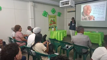 PROFISSIONAIS DE SAÚDE RECEBEM TREINAMENTO SOBRE CUIDADOS COM TUBERCULOSE NO 16º CENTRO DE SALVADOR