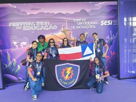 PROJETO DE ESTUDANTES DA REDE ESTADUAL É SELECIONADO PARA O FESTINAL NACIONAL SESI ROBÓTICA