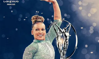 REBECA ANDRADE CONQUISTA PRÊMIO LAUREUS, O “OSCAR” DO ESPORTE
