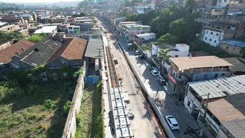 OBRAS DO VLT DE SALVADOR ATINGEM 18% DE EXECUÇÃO E MANTÊM RITMO ACELERADO