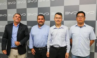 PROFISSIONAIS FORMADOS PELO SENAI BAHIA EM PARCERIA COM A BYD RECEBEM CERTIFICADO DE CONCLUSÃO DOS CURSOS PRÁTICOS REALIZADOS NA CHINA