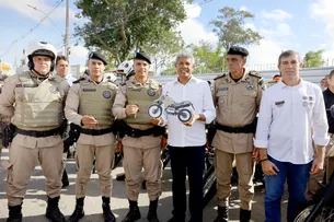 JERÔNIMO RODRIGUES INAUGURA DEAM EM FEIRA DE SANTANA E ENTREGA 55 VIATURAS PARA A POLÍCIA MILITAR