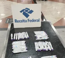 RECEITA APREENDE 60 CANETAS DE MOUNJARO NO AEROPORTO DE SALVADOR