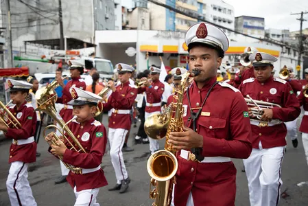 FUNCEB ABRE INSCRIÇÕES PARA DESFILE DE FILARMÔNICAS NO DOIS DE JULHO
