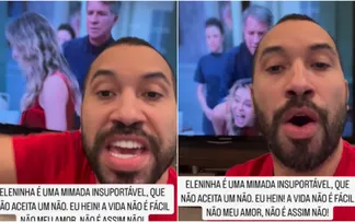 O EX-BBB GIL DO VIGOR SE REVOLTA AO VER CENA DA NOVELA ‘VALE TUDO’ DE HELENINHA BÊBADA; ‘HELENINHA É UMA MIMADA INSUPORTÁVEL’
