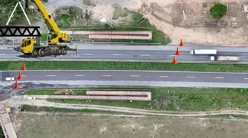 VIABAHIA INICIA INSTALAÇÃO DA VIGA CENTRAL DA NOVA PASSARELA NO KM 539 DA BR-324