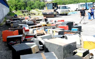 EQUIPAMENTOS APREENDIDOS EM SALVADOR SÃO DESTRUÍDOS EM ALUSÃO AO DIA MUNICIPAL DE COMBATE À POLUIÇÃO SONORA