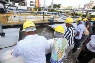 SISTEMA DE ESGOTAMENTO SANITÁRIO DE SALVADOR GANHA DESTAQUE COM VISITA DE COMITIVA INTERNACIONAL