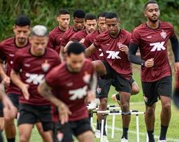 VITÓRIA TEM MAIS UM DIA DE PREPARAÇÃO PARA O PRÓXIMO DUELO PELO BRASILEIRÃO