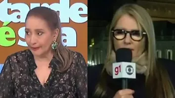 APRESENTADORA SONIA ABRÃO ALFINETA  ILZE SCAMPARINI DURANTE O NOVO PAPA ‘ELA É UMA ANTIPÁTICA’