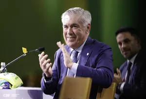CARLO ANCELOTTI VAI ASSISTIR JOGO DO VITÓRIA
