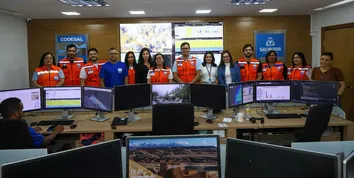 VICE-PREFEITA ACOMPANHA MONITORAMENTO DA DEFESA CIVIL DURANTE FORTES CHUVAS EM SALVADOR