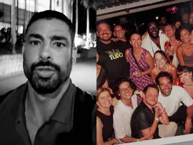 ATOR CAUÃ REYMOND É CONVIDADO PORÉM FICA DE FORA DA FESTINHA COM ELENCO DE ‘VALE TUDO’