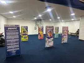 GARIS SÃO HOMENAGEADOS EM EXPOSIÇÃO NO SHOPPING PIEDADE